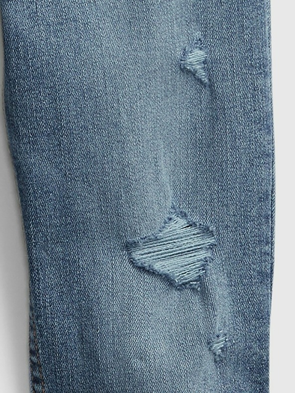 GAP Dětské džíny high rise skinny stretch GAP