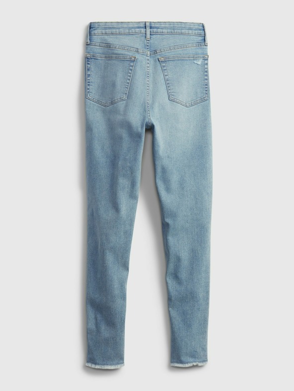 GAP Dětské džíny sky high rise skinny ankle GAP