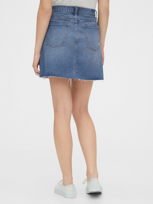GAP Džínová sukně na knoflíky GAP