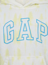GAP Dětská batikovaná mikina s logem GAP
