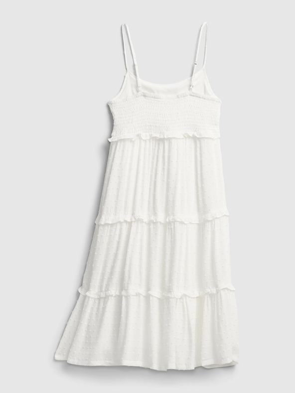 GAP Dětské vrstvené midi šaty GAP