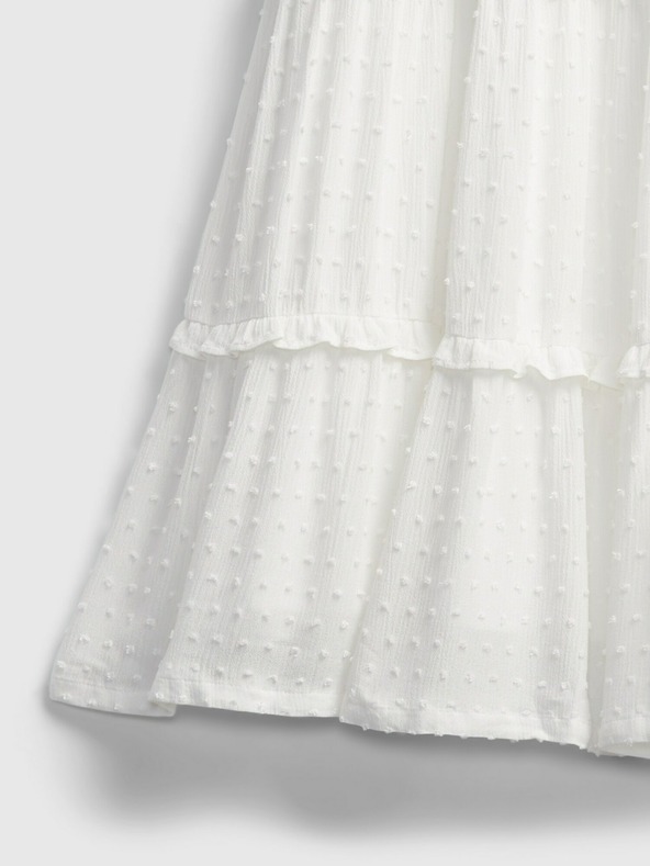 GAP Dětské vrstvené midi šaty GAP