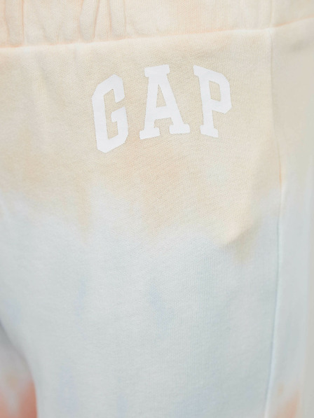 GAP Dětské batikované tepláky s logem GAP