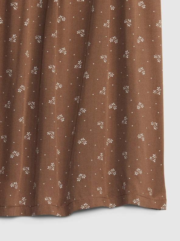 GAP Dětské šaty s žabičkováním GAP