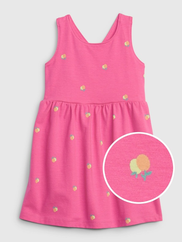 GAP Baby šaty z organické bavlny GAP