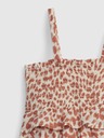 GAP Baby overal na ramínka leopard GAP