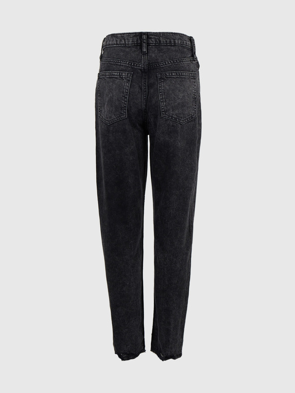 GAP Dětské džíny mom black GAP