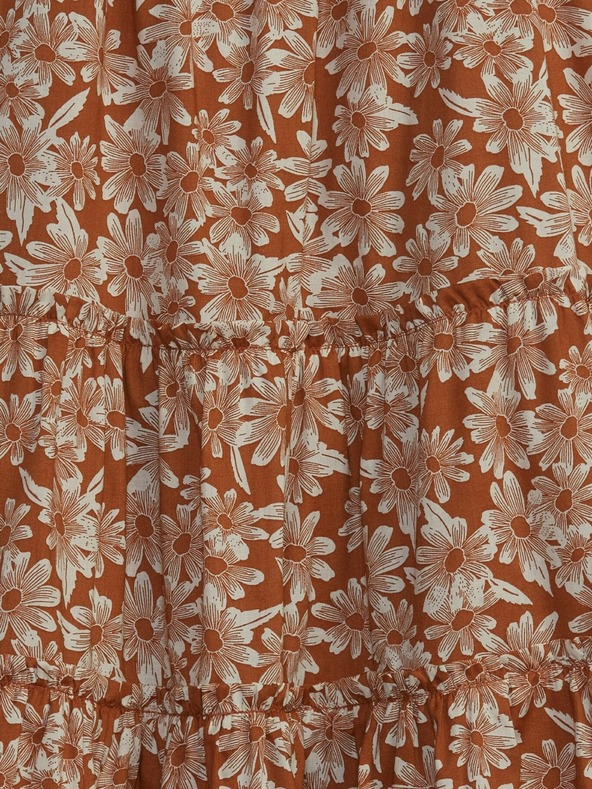 GAP Dětské květované šaty na ramínka GAP