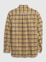 GAP Dětská kostkovaná košile oxford GAP