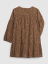 GAP Baby šaty se vzorem leopard GAP