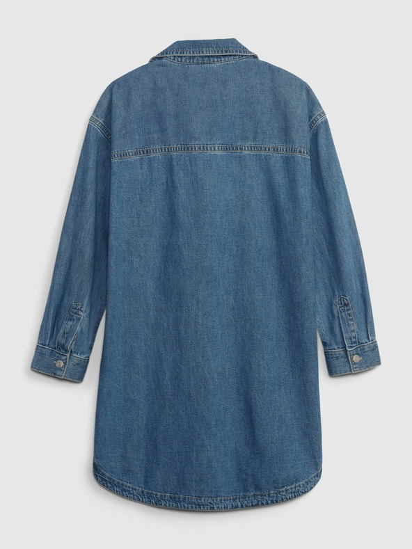 GAP Dětské džínové šaty GAP