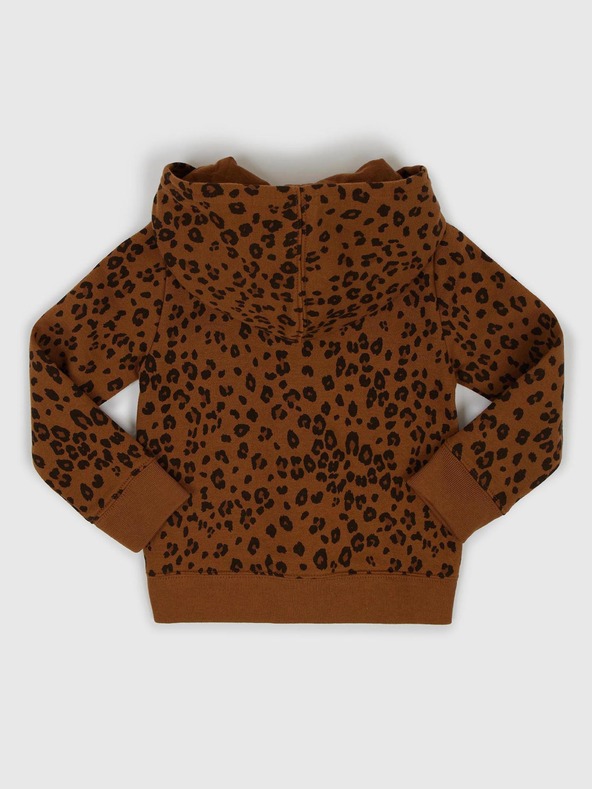 GAP Baby mikina s logem leopard GAP