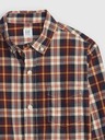 GAP Dětská kostkovaná oxford košile GAP