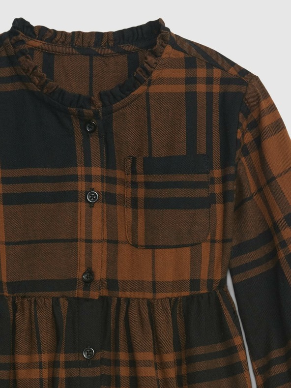 GAP Baby kostkované šaty GAP