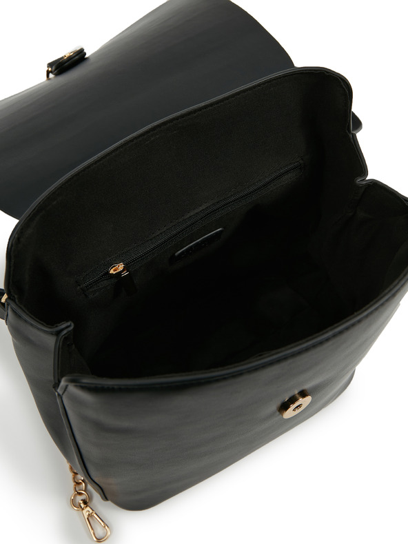 Orsay Černý dámský batoh s krokodýlím vzorem ORSAY