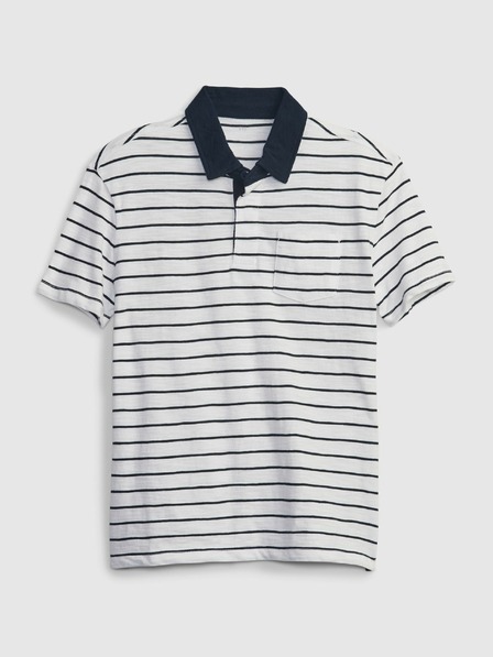 GAP Dětské pruhované polo tričko GAP