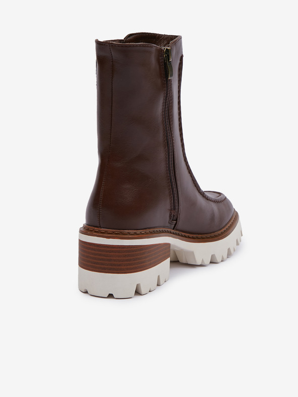 Orsay Tmavě hnědé dámské zimní boty ORSAY