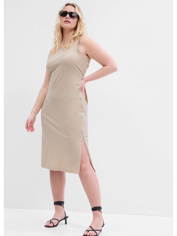 GAP Midi šaty bez rukávů GAP