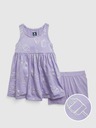 GAP Baby šaty s kraťasy Mix & Match GAP