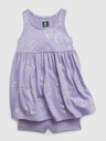 GAP Baby šaty s kraťasy Mix & Match GAP