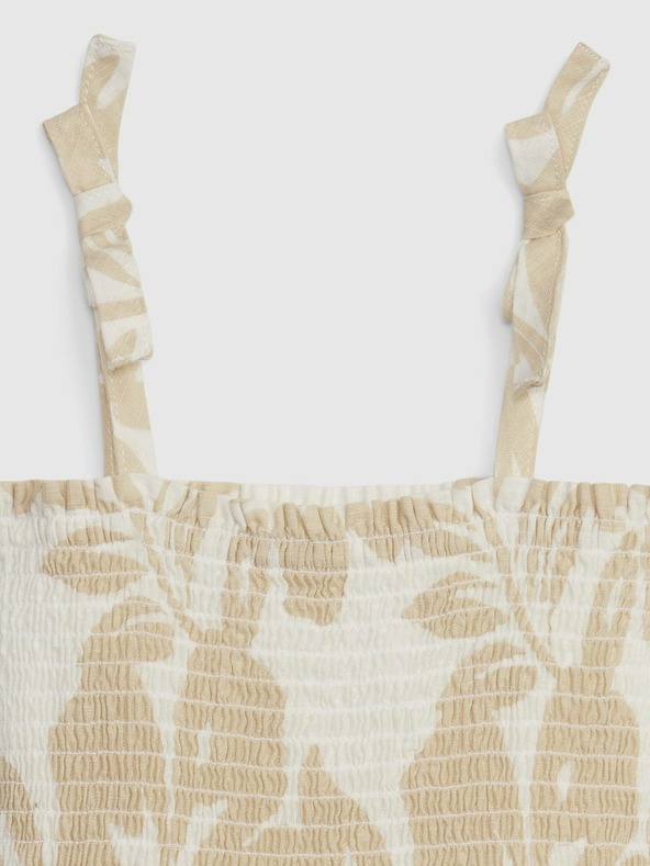 GAP Baby lněné šaty GAP