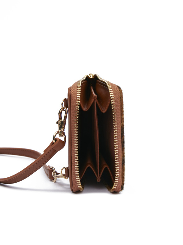 Orsay Černo-hnědé dámské vzorované pouzdro na krk ORSAY