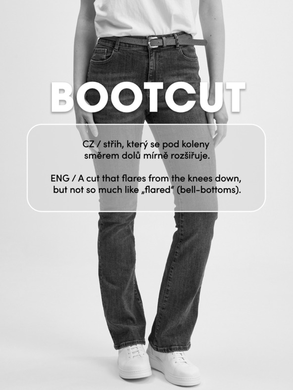 Orsay Černé dámské bootcut džíny ORSAY