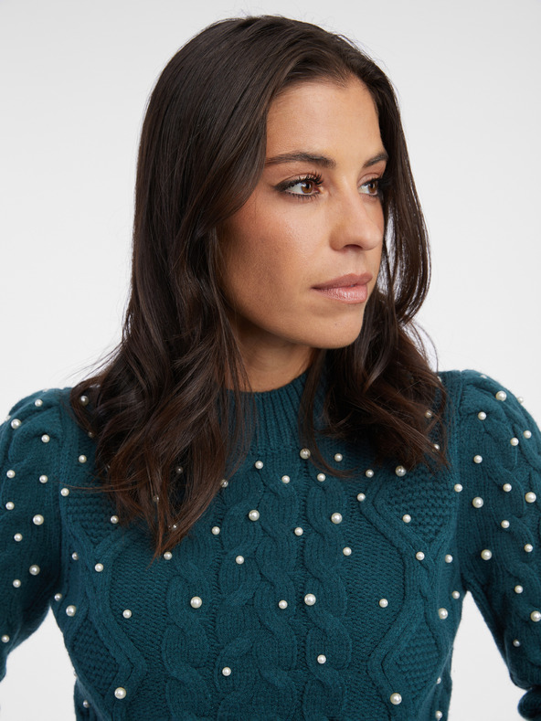 Orsay Petrolejový dámský svetr ORSAY