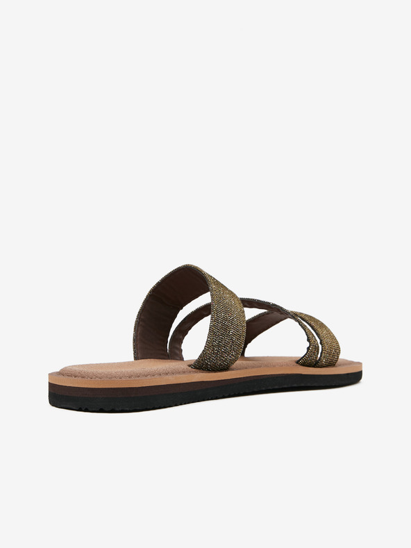 Orsay Khaki dámské pantofle ORSAY