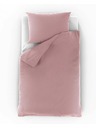 Kvalitex Prodloužené mušelínové povlečení 140x220, 70x90cm růžové