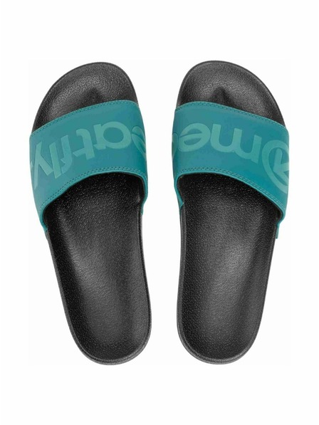 Meatfly Meatfly pánské pantofle Hudson Green-Blue Slate