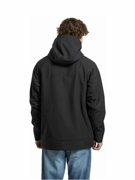 Meatfly Meatfly pánská softshell bunda Jax Black / White |