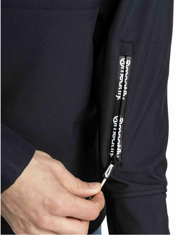 Meatfly Meatfly pánská softshell bunda Jax Black / White |