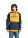 Meatfly Meatfly pánská softshell bunda Jax Saphire Blue / Camel |