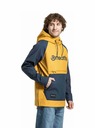 Meatfly Meatfly pánská softshell bunda Jax Saphire Blue / Camel |