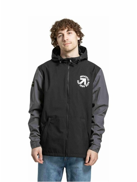 Meatfly Meatfly pánská street bunda Finn Black / Grey |
