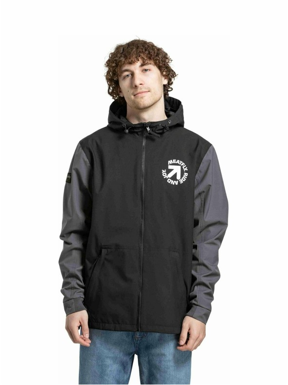 Meatfly Meatfly pánská street bunda Finn Black / Grey |
