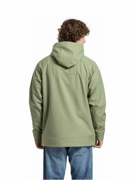 Meatfly Meatfly pánská softshell bunda Jax Olive / Black |