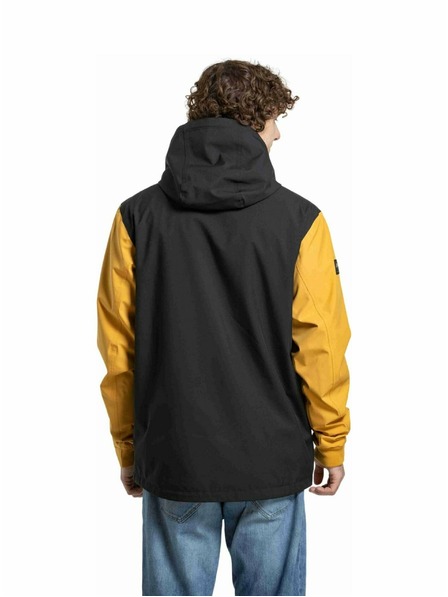 Meatfly Meatfly pánská street bunda Finn Black / Camel |