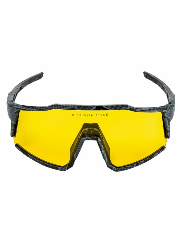 Meatfly Meatfly sluneční polarizační brýle Nate Morph Black