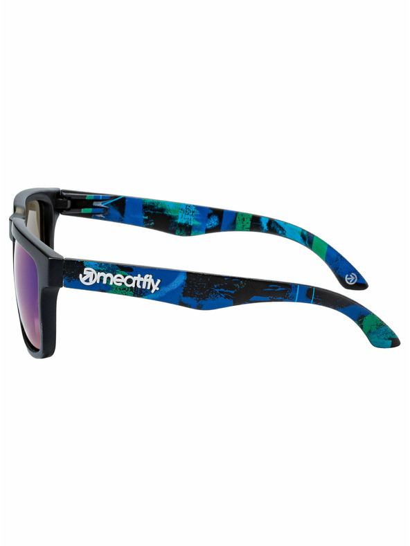 Meatfly Meatfly sluneční brýle Memphis Substance Camo Blue
