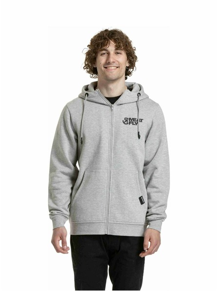 Meatfly Meatfly pánská mikina Cooper Grey Heather