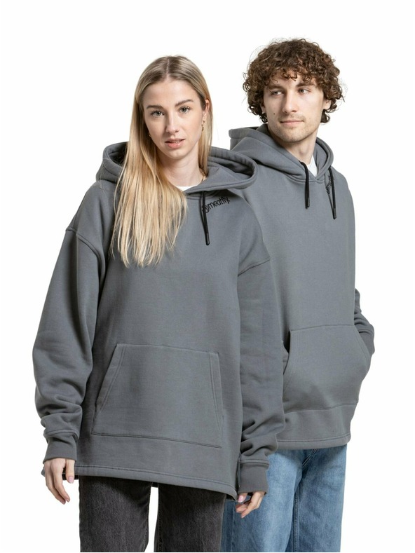 Meatfly Meatfly unisex mikina Omani Pewter | Šedá