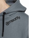 Meatfly Meatfly unisex mikina Omani Pewter | Šedá