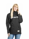 Meatfly Meatfly dámská softshell bunda Alita Black / White