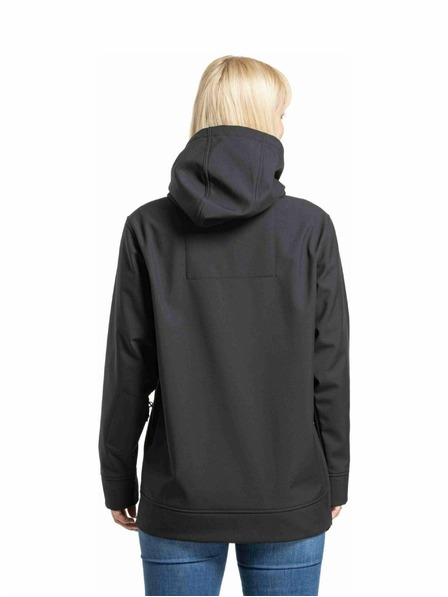 Meatfly Meatfly dámská softshell bunda Alita Black / White