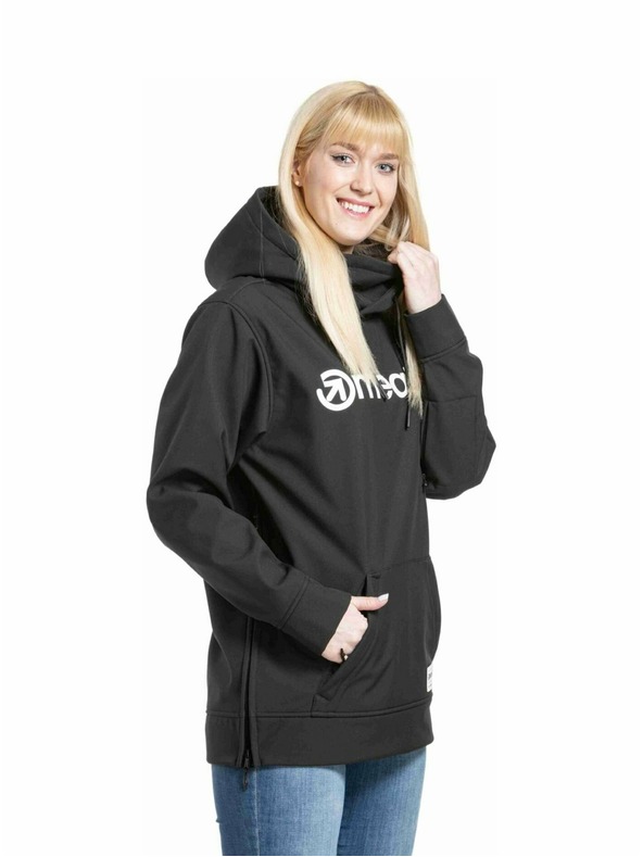 Meatfly Meatfly dámská softshell bunda Alita Black / White