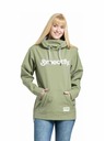 Meatfly Meatfly dámská softshell bunda Alita Olive / White