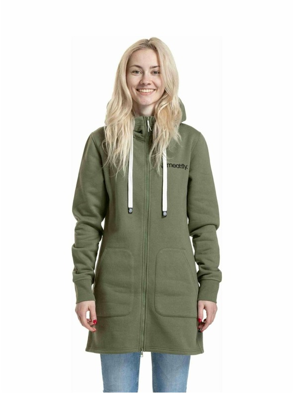 Meatfly Meatfly dámská mikina Clair Olive |