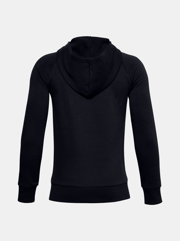 Under Armour Chlapecká mikina Under Armour RIVAL COTTON FZ HOODIE